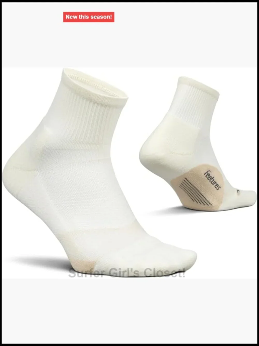 Elite Light Cushion Quarter Sport Socks with Targeted Compression
